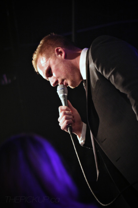 Drew Tofin and his big band perform live on stage at Louis' Pub on Friday, November 15, 2013. Photo by Bryn Becker/The Pickup.