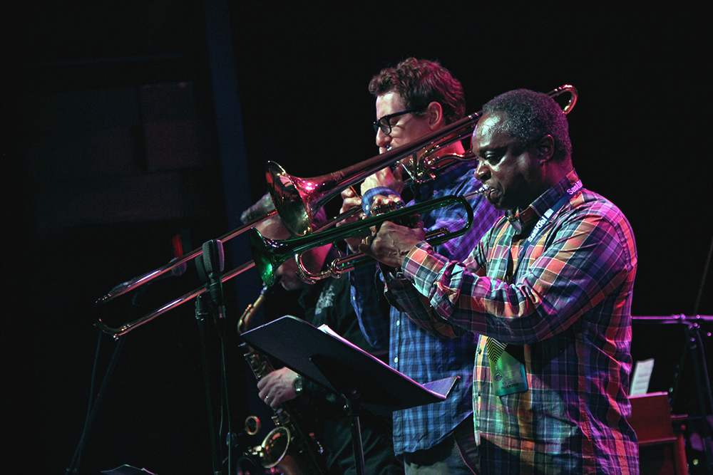 The Outer Bridge Ensemble. Photo by Bryn Becker.
